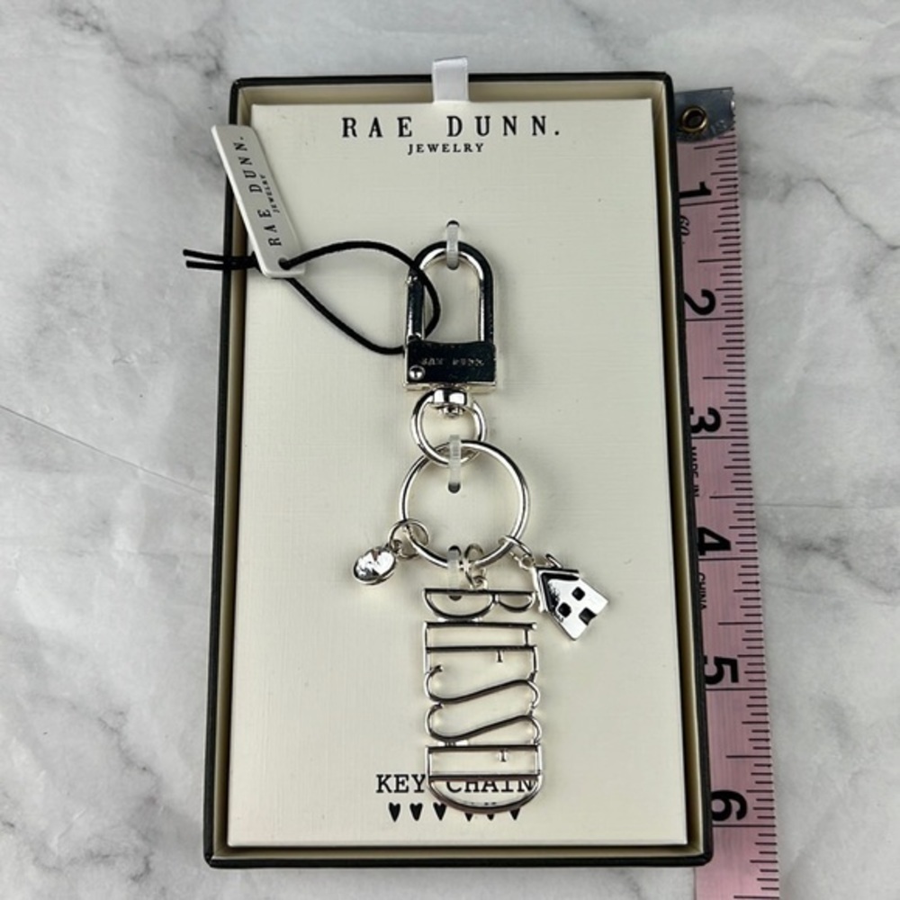 Rae Dunn, ‘Blessed’ Key Chain. NWT Firm! - Picture 3 of 3